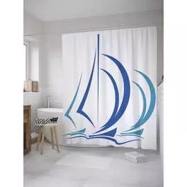 Шторка-занавеска для ванной JOYARTY