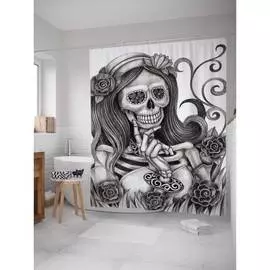 Шторка-занавеска для ванной JOYARTY