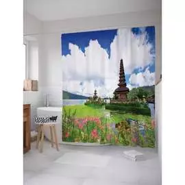 Шторка-занавеска для ванной JOYARTY