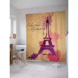 Шторка-занавеска для ванной JOYARTY