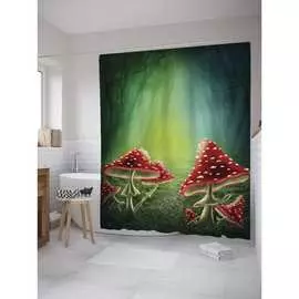 Шторка-занавеска для ванной JOYARTY