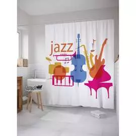 Шторка-занавеска для ванной JOYARTY