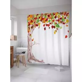 Шторка-занавеска для ванной JOYARTY