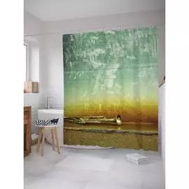 Шторка-занавеска для ванной JOYARTY