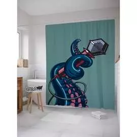 Шторка-занавеска для ванной JOYARTY