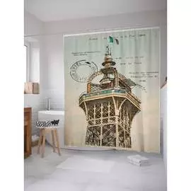 Шторка-занавеска для ванной JOYARTY