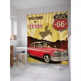 Шторка-занавеска для ванной JOYARTY