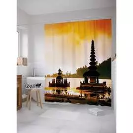 Шторка-занавеска для ванной JOYARTY