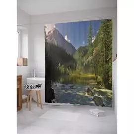 Шторка-занавеска для ванной JOYARTY