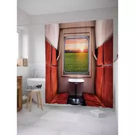 Шторка-занавеска для ванной JOYARTY