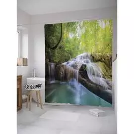 Шторка-занавеска для ванной JOYARTY