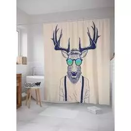 Шторка-занавеска для ванной JOYARTY