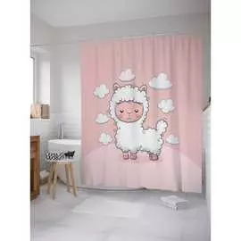 Шторка-занавеска для ванной JOYARTY