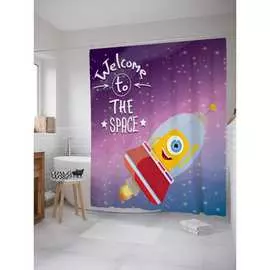 Шторка-занавеска для ванной JOYARTY