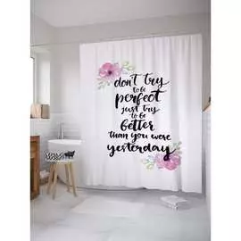 Шторка-занавеска для ванной JOYARTY