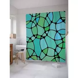 Шторка-занавеска для ванной JOYARTY