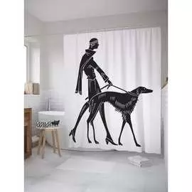 Шторка-занавеска для ванной JOYARTY