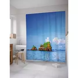 Шторка-занавеска для ванной JOYARTY