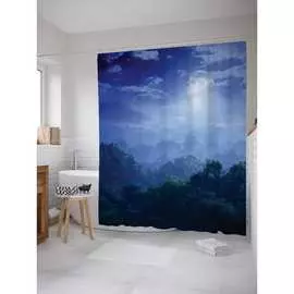 Шторка-занавеска для ванной JOYARTY