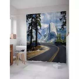 Шторка-занавеска для ванной JOYARTY