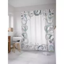 Шторка-занавеска для ванной JOYARTY