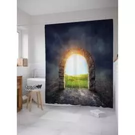 Шторка-занавеска для ванной JOYARTY