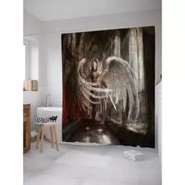 Шторка-занавеска для ванной JOYARTY