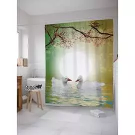 Шторка-занавеска для ванной JOYARTY