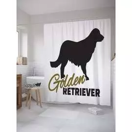 Шторка-занавеска для ванной JOYARTY