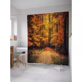 Шторка-занавеска для ванной JOYARTY