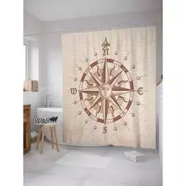 Шторка-занавеска для ванной JOYARTY