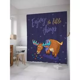 Шторка-занавеска для ванной JOYARTY