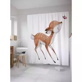 Шторка-занавеска для ванной JOYARTY