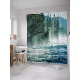 Шторка-занавеска для ванной JOYARTY