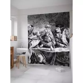 Шторка-занавеска для ванной JOYARTY