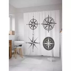 Шторка-занавеска для ванной JOYARTY