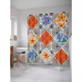 Шторка-занавеска для ванной JOYARTY