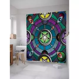 Шторка-занавеска для ванной JOYARTY