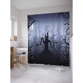 Шторка-занавеска для ванной JOYARTY