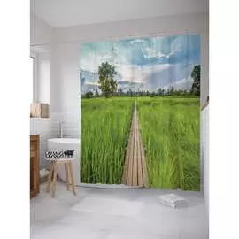 Шторка-занавеска для ванной JOYARTY