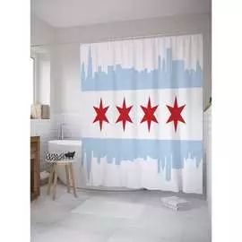 Шторка-занавеска для ванной JOYARTY