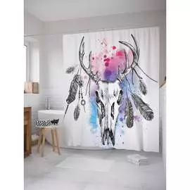 Шторка-занавеска для ванной JOYARTY