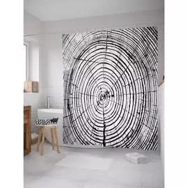 Шторка-занавеска для ванной JOYARTY