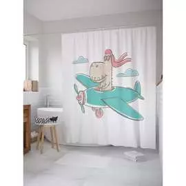 Шторка-занавеска для ванной JOYARTY