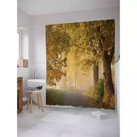 Шторка-занавеска для ванной JOYARTY