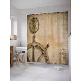 Шторка-занавеска для ванной JOYARTY