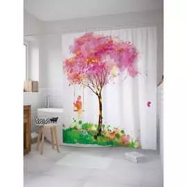 Шторка-занавеска для ванной JOYARTY