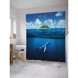 Шторка-занавеска для ванной JOYARTY