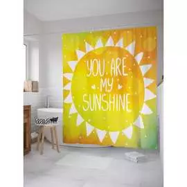 Шторка-занавеска для ванной JOYARTY