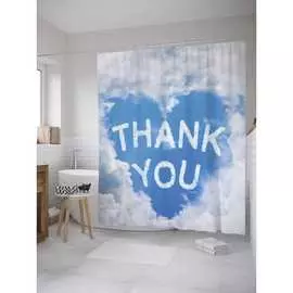 Шторка-занавеска для ванной JOYARTY